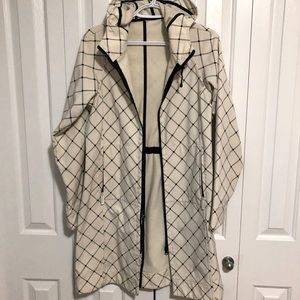 Lululemon midi length double zip fleece lined coat